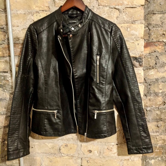 Halogen Leather Jacket - Picture 1 of 2